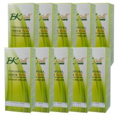 Bo Bongkosh BK Gold Plus Tinospora Serum Plus โบบงกช ไทโนสปอร่า เซรั่ม พลัส เซรั่มสมุนไพร ลดริ้วรอย คืนความกระจ่างใสเป็นธรรมชาติ 15ml. (10 กล่อง) Bo Bongkosh BK Gold Plus Tinospora Serum Plus โบบงกช ไทโนสปอร่า เซรั่ม พลัส เซรั่มสมุนไพร ลดริ้วรอย คืนความกระจ่างใสเป็นธรรมชาติ 15ml. (10 กล่อง)