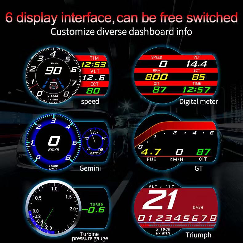 OBD2 สมาร์ทเกจ Smart gauge Display Meter รุ่น F8 รับประกัน 1 ปี 25 c6d88ecbfafca032744eaa639d3b8a87
