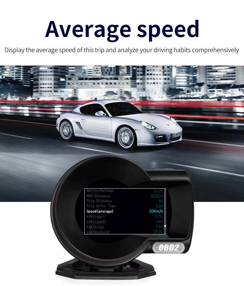 OBD2 สมาร์ทเกจ Smart gauge Display Meter รุ่น F8 รับประกัน 1 ปี 9 ddab4984c37ad03048f78f4a2b7409dd