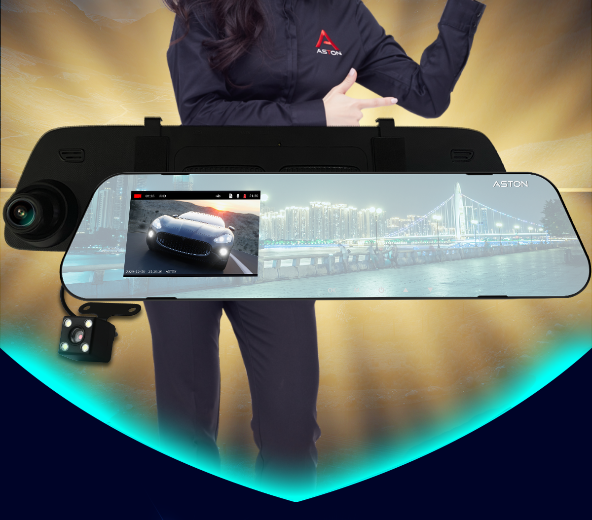 ASTON Clear View จอสว่างกว่าเดิม 2 เท่า ภาพชัด+Parking Mode บันทึกขณะจอด 3 58c6c07498e9e11972dbe2be9b4fe1a9