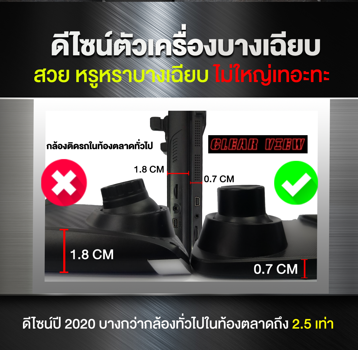 ASTON Clear View จอสว่างกว่าเดิม 2 เท่า ภาพชัด+Parking Mode บันทึกขณะจอด 12 ed3e472f6b2cd2faf5a9c5752a52dbaf
