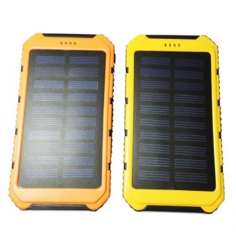 POWER BANK SOLAR 50000mAH แบตสำรองมือถือโซล่า รุ่นLH set2ชิ้น<br/>(orange+yellow), โปรโมชั่นพิเศษประจำปี 2016, แบตเตอรี่สำรอง ราคาเริ่มต้นที่ 199บาท