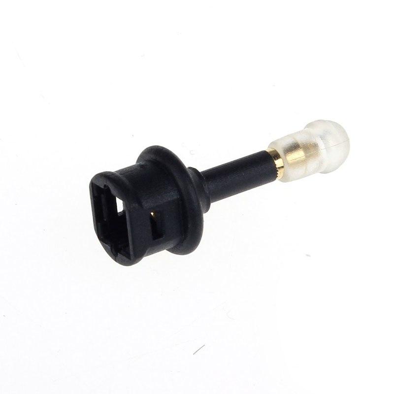 หัวแปลง Mini Optical Jack to SLINK to 3.5mm Plug S/PDIF Digital Optical Audio Fiber Optic Adapter (Black)