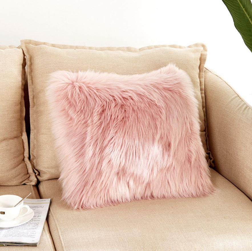 ปลอกหมอนอิง ขนาด 45*45 cm ปลอกหมอนอิงสีขาว เฟอร์ ขนสัตว์ ขนสัตว์เทียม ผ้าขนเฟอร์ สีขาว ขนเฟอร์ cushion cover pillow case fur faux light pink ของตกแต่ง ตกแต่งห้อง ของตกแต่งบ้าน ของตกแต่งห้อง ตกแต่งภายใน ตกแต่ง ตกแต่งบ้าน ของตกแต่งบ้าน ของตกแต่งงาน