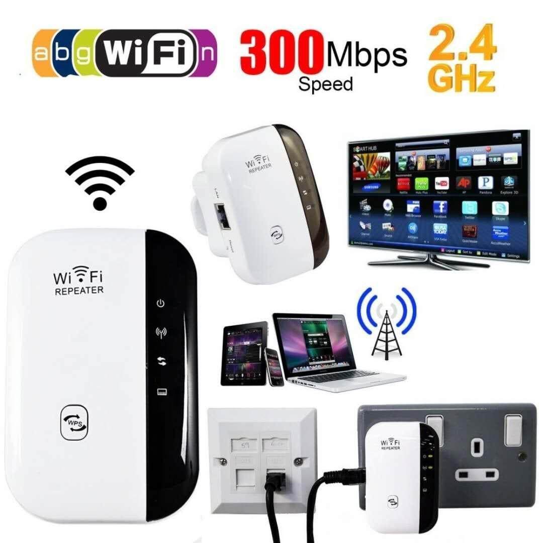 Wifi Repeater Wireless Router 300Mbps Range Expander