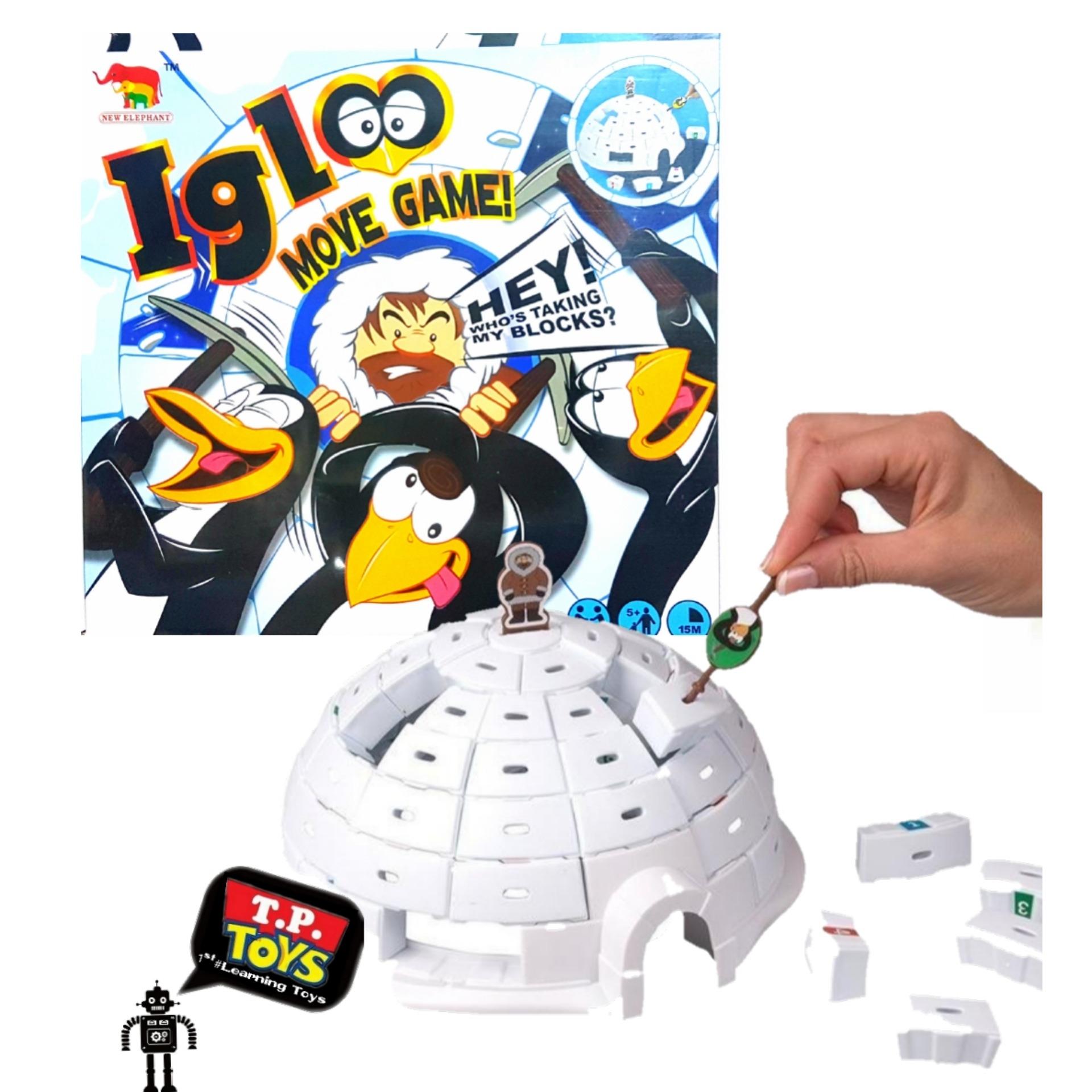 TP TOYS IGLOO Move Game เกมส์ดึงกำแพง บ้านมนุษย์นำแข็ง   ของเล่นยอดนิยมในต่างประเทศ เล่นได้ทุกคนในครอบครัว  