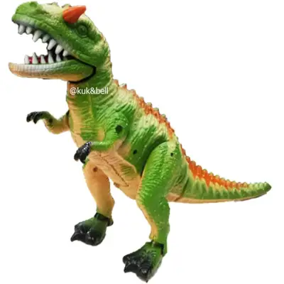 patipan toy ของเล่น ไดโนเสาร์ ไดโนเสาร์เดินได้ มีเสียง มีไฟ 1030-1