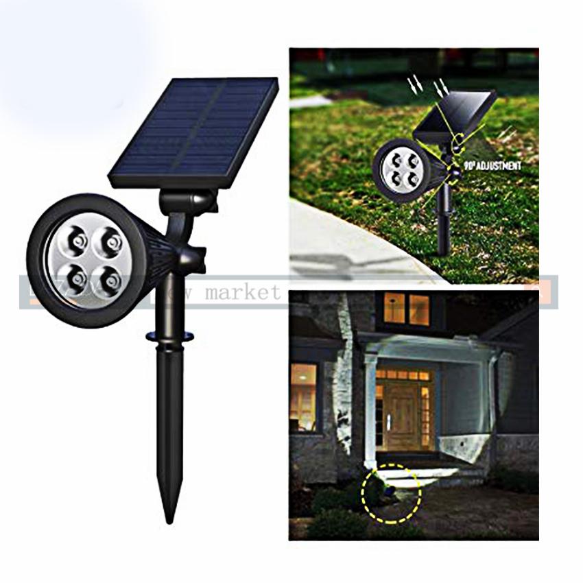 Solar light Spotlight Garden or Wall 4LED