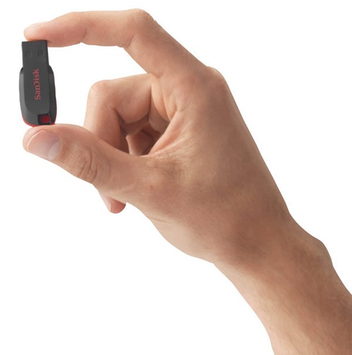 รูปภาพรายละเอียดของ Sandisk Cruzer Blade 16GB - Black/Red (SDCZ50_016G_B35) ( แฟลชไดร์ฟ  usb  Flash Drive )