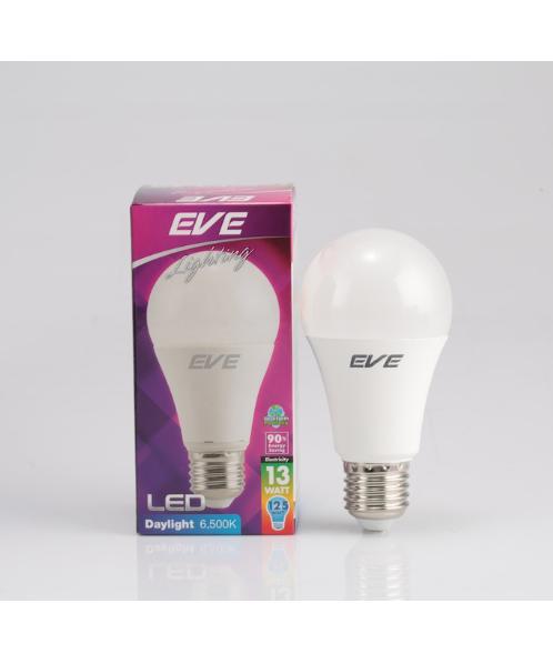 EVE หลอดแอลอีดี A60 13วัตต์ เดย์ไลท์ E27 LED A60 13W Daylight E27 ขาว