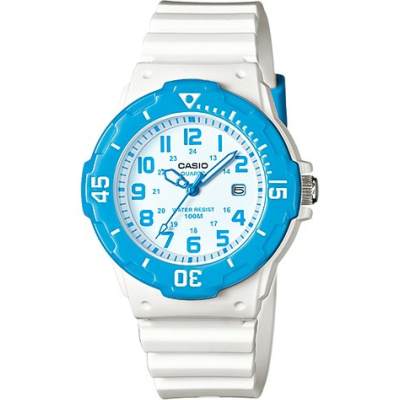 Casio นาฬิกาข้อมือผู้หญิง/เด็ก กันน้ำ 100m สายเรซิน รุ่น LRW-200H
