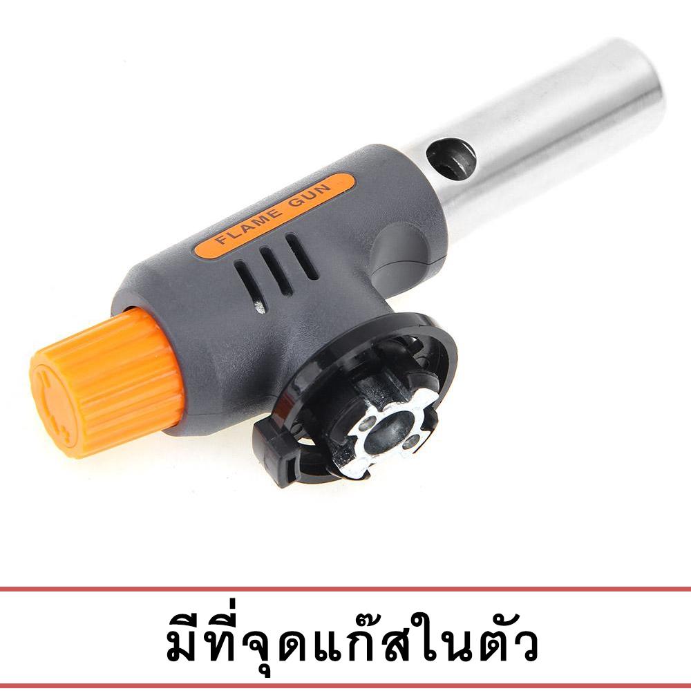 หัวปืนพ่นไฟ หัวแก๊สเป่าไฟแต่งหน้าเค้ก หัวพ่นแก๊สทำซูชิ เครื่องพ่นไฟทำอาหาร ใช้กับแก๊สกระป๋อง ขาย หัวปืนพ่นไฟ หัวแก๊สเป่าไฟแต่งหน้าเค้ก หัวพ่นแก๊สทำซูชิ เครื่องพ่นไฟทำอาหาร ใช้กับแก๊สกระป๋อง