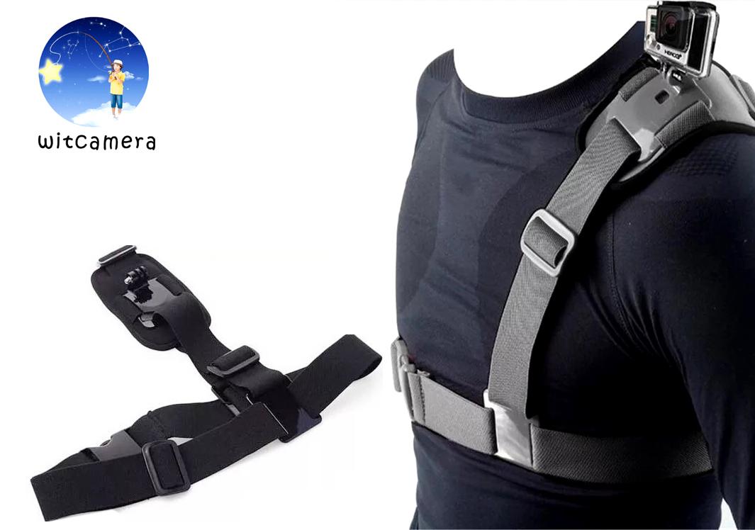 Shoulder Chest Strap Mount Harness Belt for GoPro Hero 9 8 7 6 5 4 3+ 3  Session SJCam YI