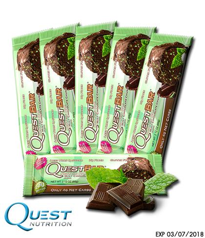 Quest /// Mint Chocolate Chunk (1 Bar) จำนวน 6 Bar
