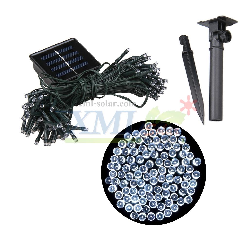XML-Solar ไฟกะพริบ โซล่าเซลล์ 100 LED (เเสง : ขาว) XML-Solar ไฟกะพริบ โซล่าเซลล์ 100 LED (เเสง : ขาว)