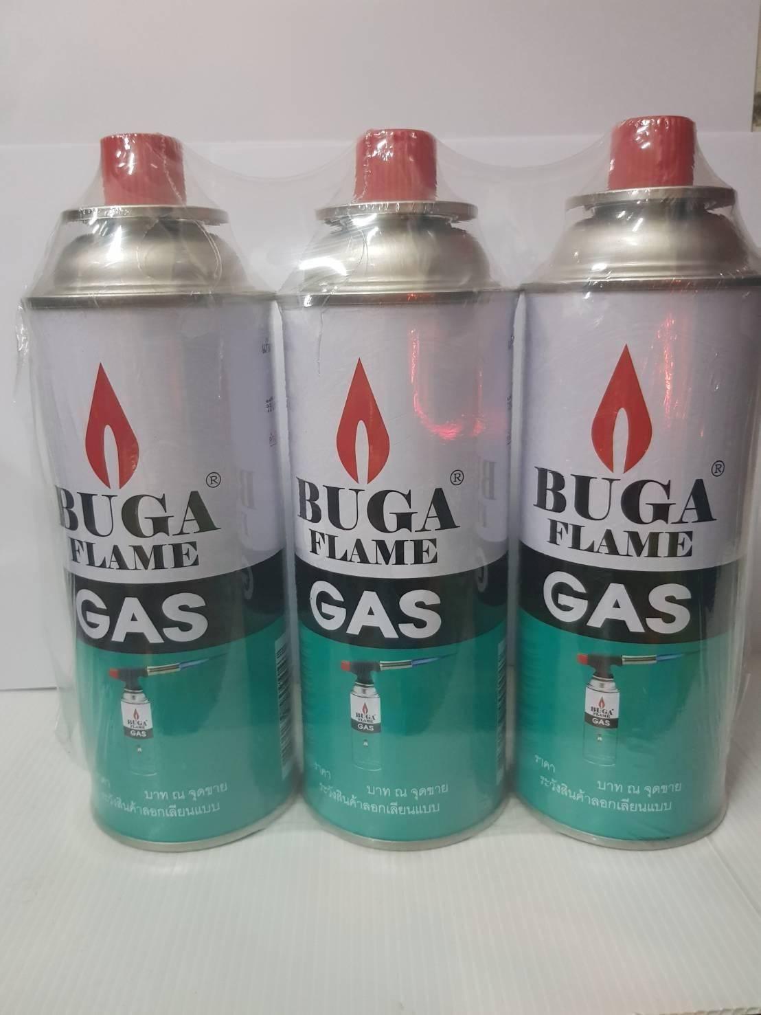 แก๊สกระป๋องใหญ่ 375ml (แพ็ค 3 กระป๋องใหญ่)