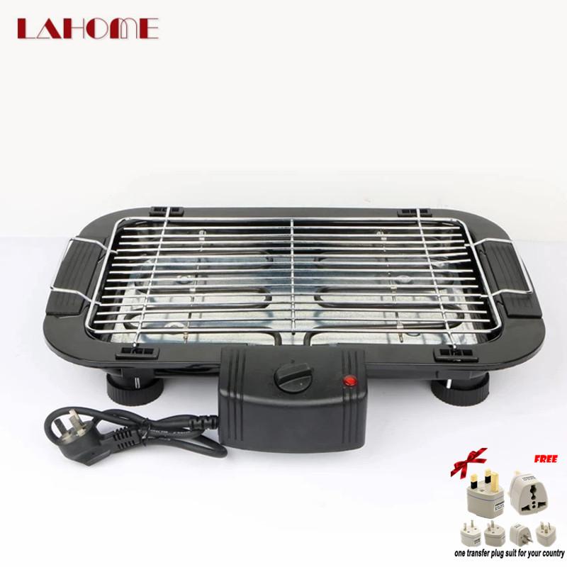 LAHOME Eagle F-018 Home Electric Oven, Non Smoke Non Stick Barbecue, Electromechanical Baking Plate, Iron Oven