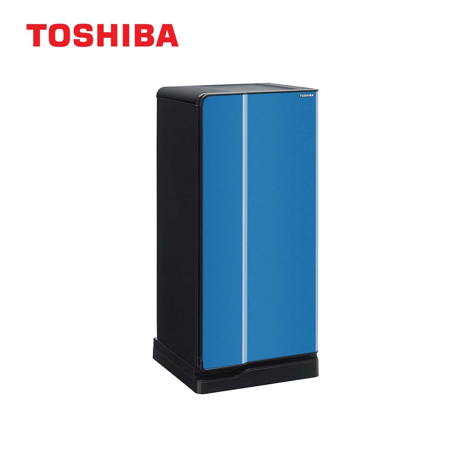 Toshiba ตู้เย็น 1 ประตู รุ่น Curve (GR-B145ZNB) 5.0 คิว (สีน้ำเงิน)