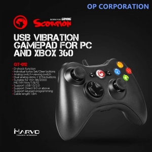 ภาพหน้าปกสินค้าMARVO GT-012 Xbox JOYจอยคอนโทรลเลอร์สำหรับ PC / Xbox 360 ซึ่งคุณอาจชอบราคาและรีวิวของสินค้านี้