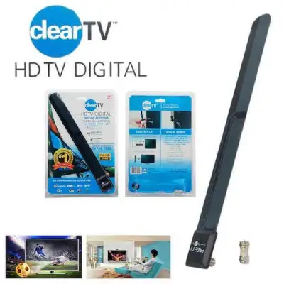 Digital Aerial Clear TV antenna 1080p HD Ditch Cable HDTV Free TV Stick Indoor satellite Aerial Signal Enhancement For Home