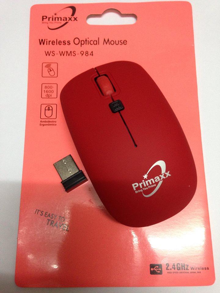 เม้าส์ไร้สาย Primaxx Wireless Mouse เม้าส์ รุ่น WS-WMS-984