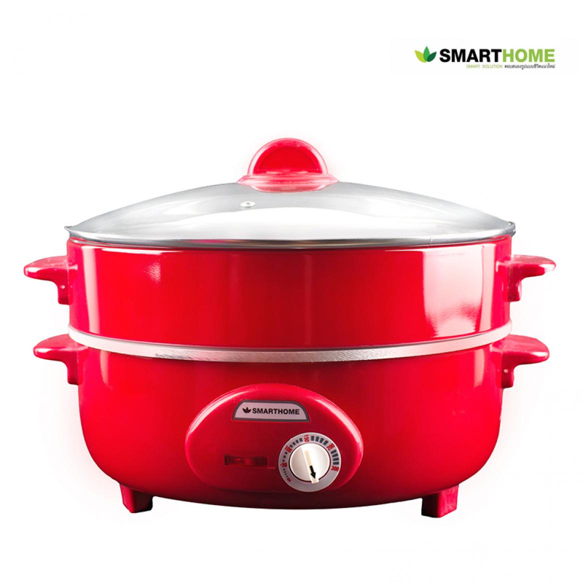 SMART HOME Electric Fry Pan กระทะไฟฟ้า 3 ลิตร รุ่น SP2501 Electric Pan  Gill Pans