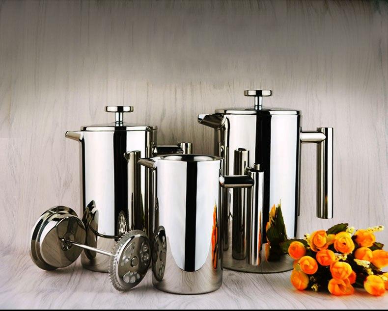 Lapin Cooking Gallery เครื่องชงกาแฟ แบบกด / กาชงกาแฟ french press double wall stainless steel 700 ml