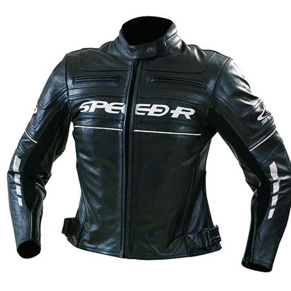 SPEED R Female's Retro Leather Jacket - L001 (เสื้อแจ็คเก็ตสำหรับขี่มอเตอร์ไซค์)