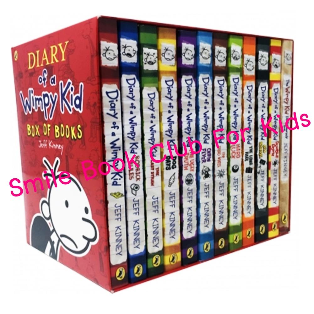 Diary of a Wimpy Kid Collection - 12 Book Collection  หนังสือ ภาษาอังกฤษ