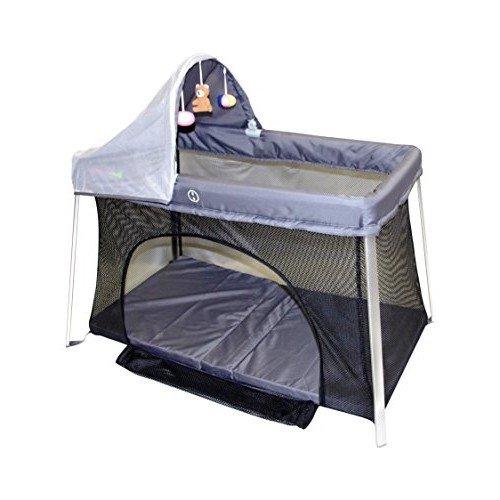 ElanBambino : EBBAMZ001* เตียงเด็กพกพา Portable Crib - Front And Top Baby Access