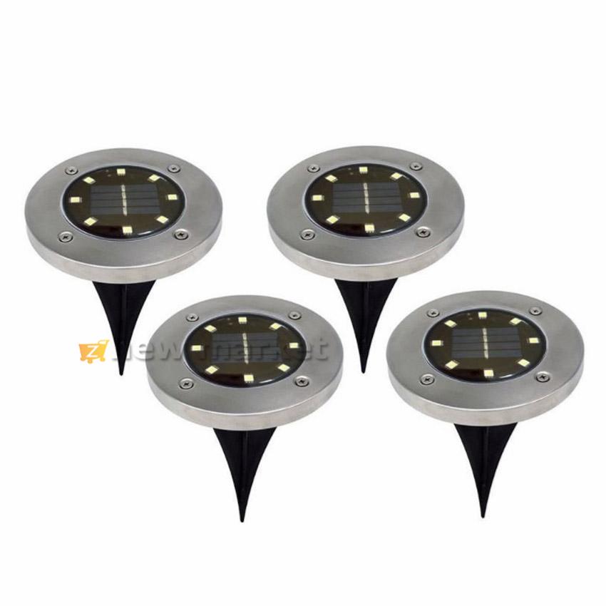 pack 4pcs Solar Garden Light 8LED