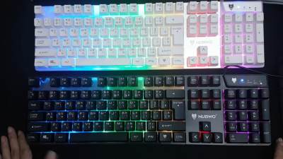 Nubwo Savage Nk 18 RGB Rubber