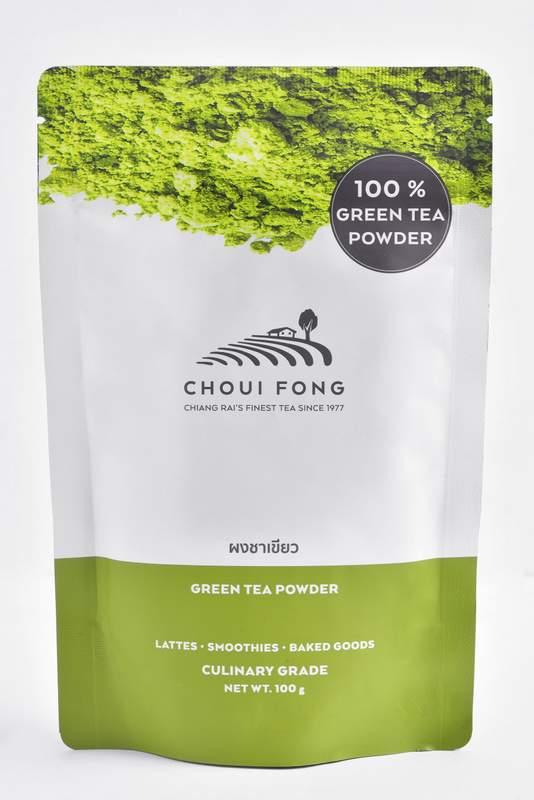 Choui Fong Premium Green Tea Powder 100g (100g X 1 pack) ผงชาเขียวแท้ 100g (100g X 1 แพค)
