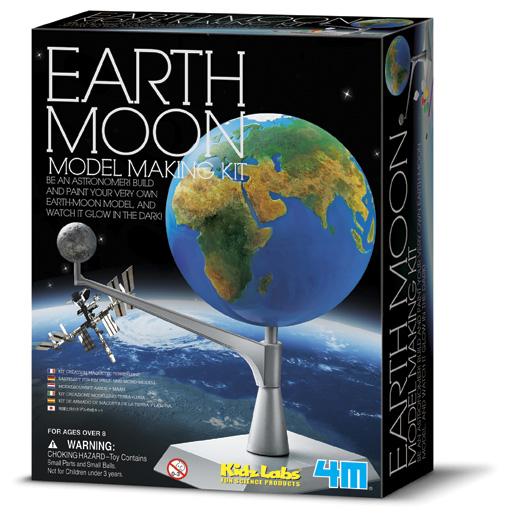 ของเล่น 4M Kidz Labs-Earth-Moon Model Making Kit