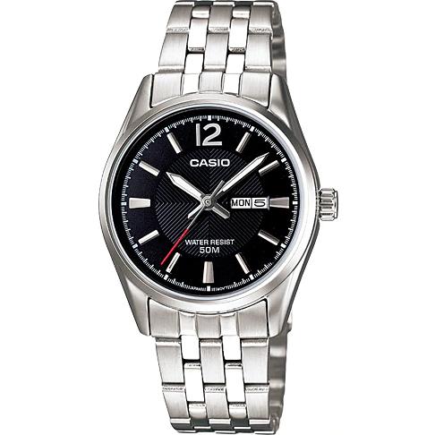 Casio นาฬิกาข้อมือผู้หญิง สายสแตนเลส รุ่น LTP-1335 ของแท้ประกันศูนย์