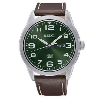 Karnvera Shop Seiko Sports Solar นาฬิกาข้อมือผู้ชาย Men Watch SNE473P1