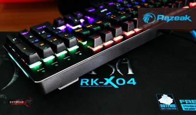 Razeak RK-X04 Blus Switch ขาย Razeak RK-X04 Blus Switch