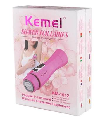 ส่งฟรี!! Kemei KM-1012 เครื่องโกนขน กำจัดขนสตรี กำจัดขนใต้รักแร้ และจุดซ่อนเร้น Lady Shaver Shaving Hair Epilator