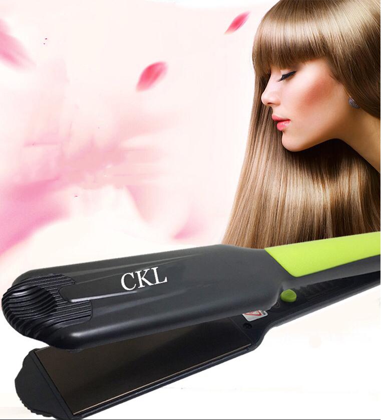 ของแท้!มีมอก พร้อมส่ง!CKL-719 เครื่องหนีบผม] เครื่องหนีบผม ที่หนีบผม เครื่องรีดผม หนีบผม เครื่องหนีบผมตรง เครื่องทำผม ลอนผม ที่ดัดผม เครื่องดัดผม ที่หนีบผม ทำผมตรงหรือลอน ผมตรงสวยเป็นธรรมชาติ ร้อนเร็ว 160°C - 240°C ควบคุมอุณหภูมิได้ เคลือบเซรามิก