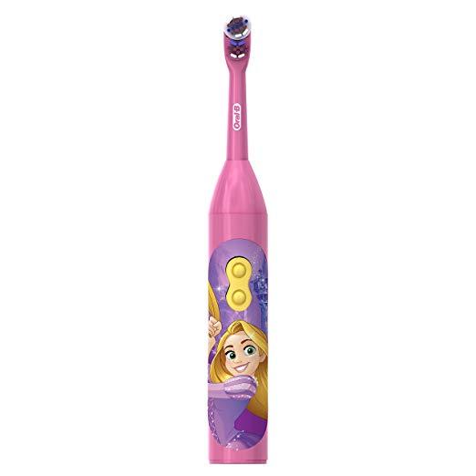 แปรงสีฟันไฟฟ้าเพื่อรอยยิ้มขาวสดใส อุตรดิตถ์ Oral B Kids Battery Power Toothbrush featuring Disney Princess Characters  Extra Soft Bristles  1ct