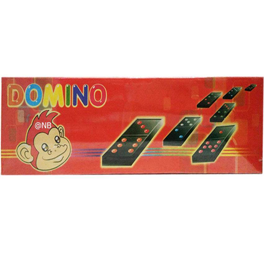 patipan toy เกมส์ตัวต่อโดมิโน่ ขนาดกลาง55ตัว Domino-L