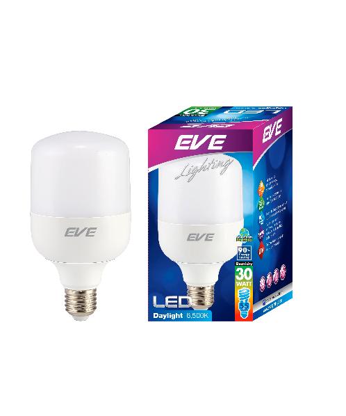 EVE หลอดแอลอีดี ไฮวัตต์  Shop Bulb 30 วัตต์ เดย์ไลท์ E27 ขาว