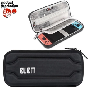 สินค้า BUBM Switch-E กระเป๋าเคสกันน้ำกันกระเเทกสำหรับ Nintendo Switch, Switch OLED (Black)