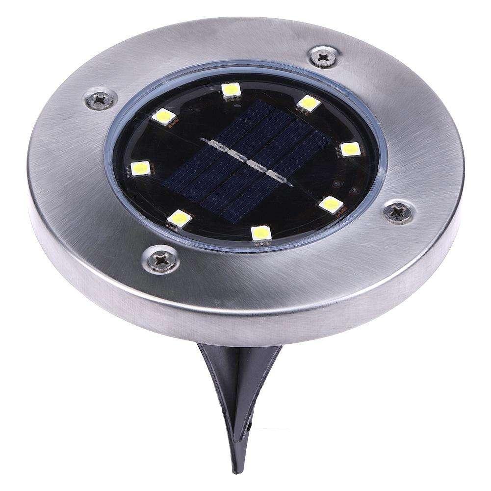 Solar In-ground Lights Pathonor 8 LED ไฟทางเดิน ไฟสนาม โคมไฟ โซล่าเซลล์ พลังแสงอาทิตย์