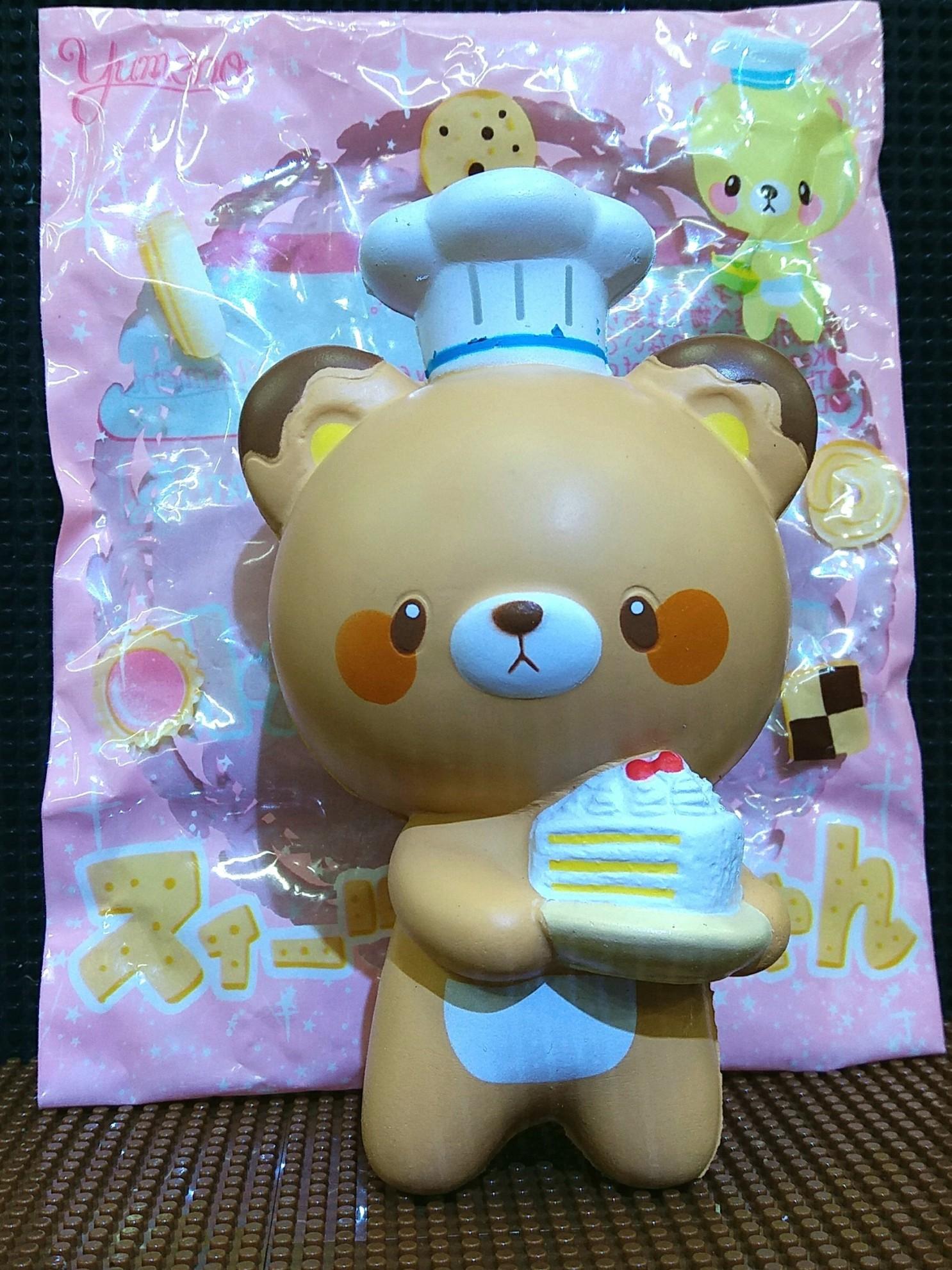 สกุชชี่ เชพหมี Yumeno Chef bear with Cake Squishy
