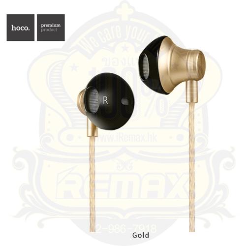 Hoco m18 หูฟัง Metal Earphone ของแท้ 100% หูฟัง&smalltalk เสียงดี นุ่มลึก