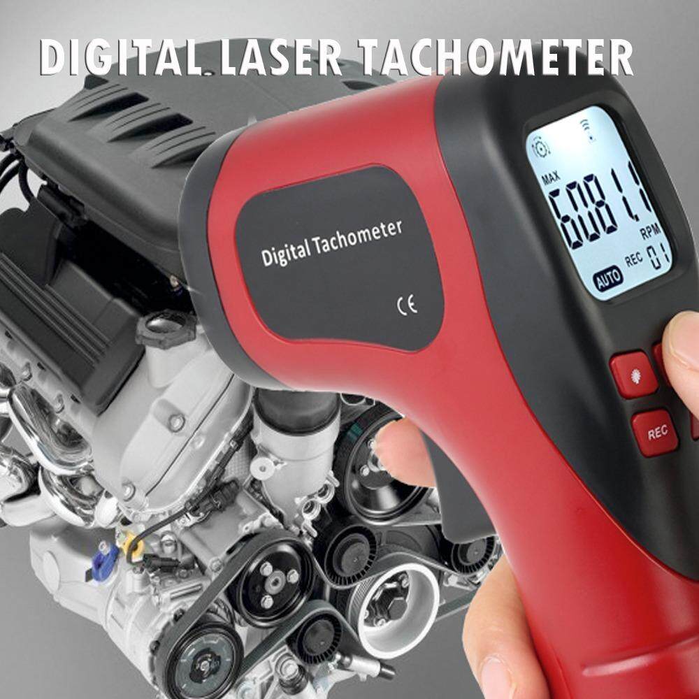 Non-Contact Tool Digital Laser Photo Tachometer Tester RPM Motors TL900 เครื่องมือวัดรอบเครื่องยนต์ทดสอบมอเตอร์รอบต่อนาที 