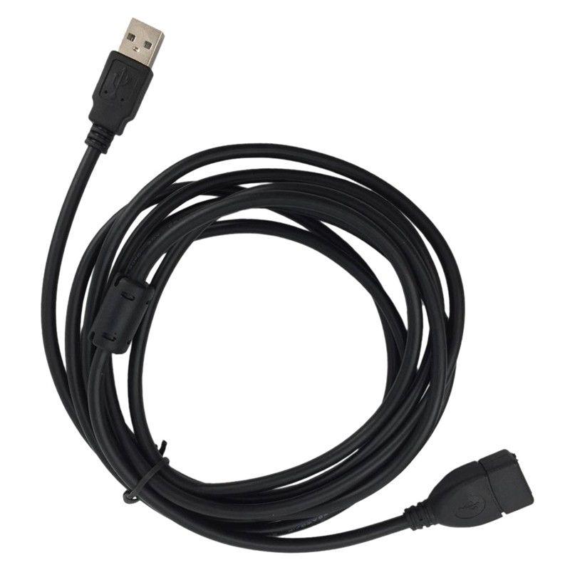 USB Extension Data Cable 2.0 A Male to A Female Long Cord for Computer 3 m 