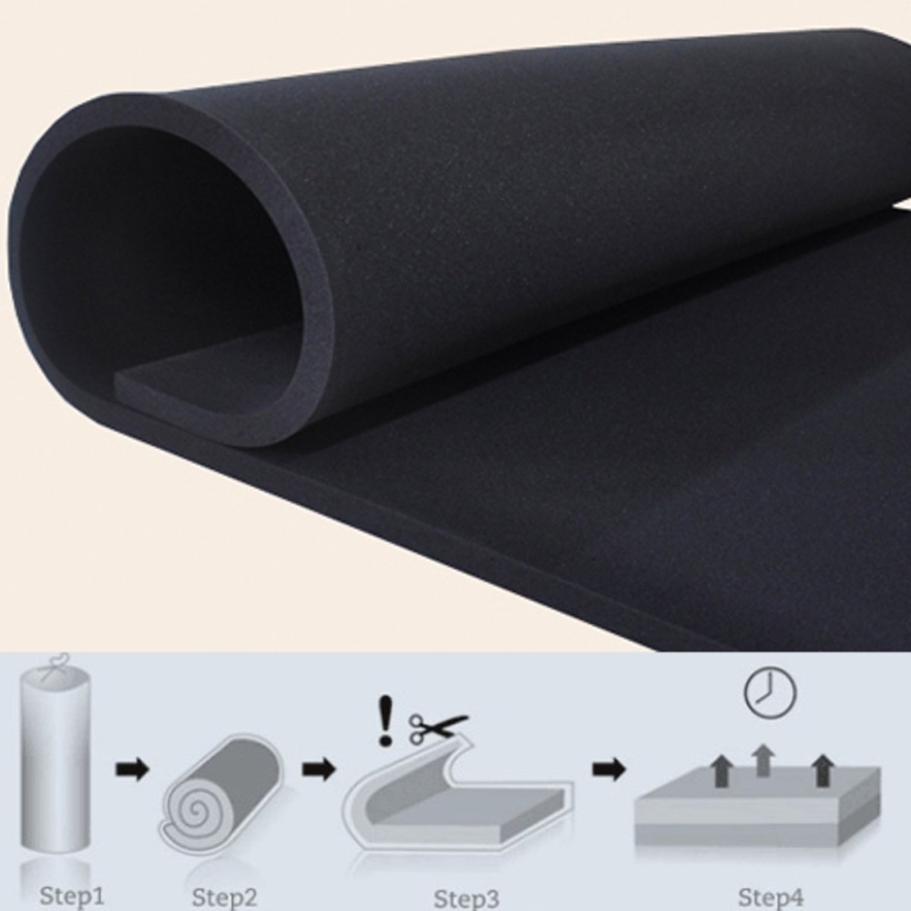 4/" x 24/" x 82/" Premium Firm Foam Rubber Great for Boat Seats