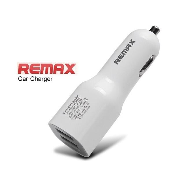Remax ที่ชาร์จในรถ 2 USB Car Charger รุ่น CC-201ของแท้100%